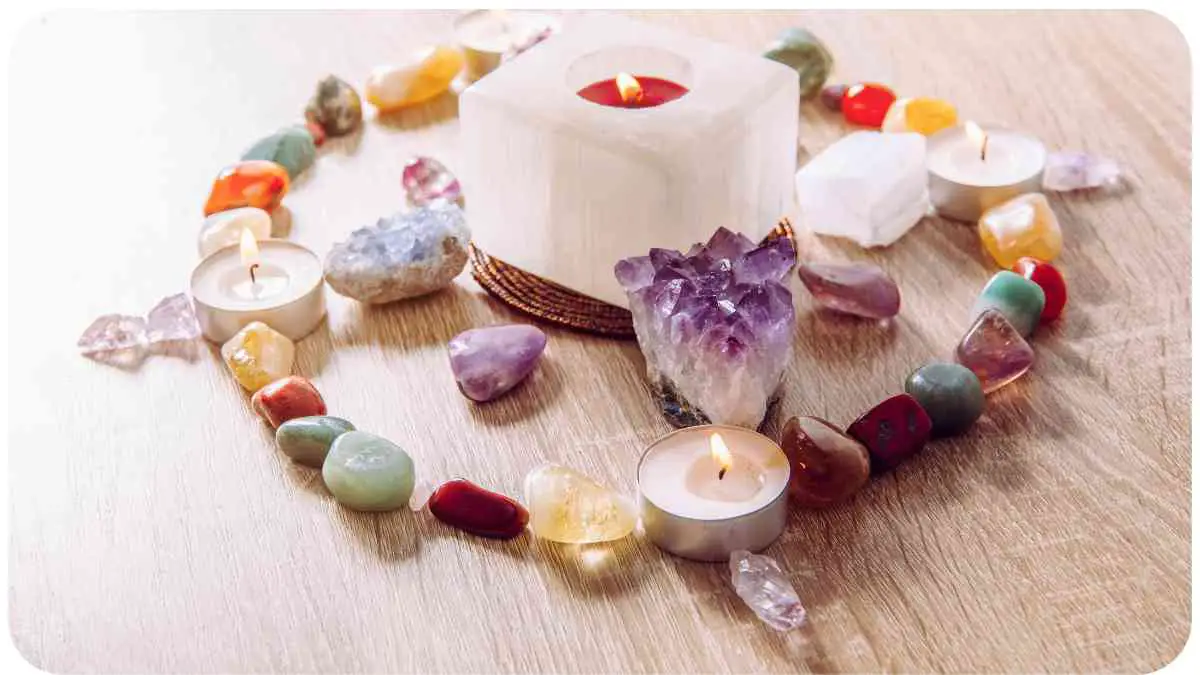 Master the art of crystal grids for prosperity. Follow step-by-step instructions to arrange powerful gemstones, amplifying their collective energy for abundance.